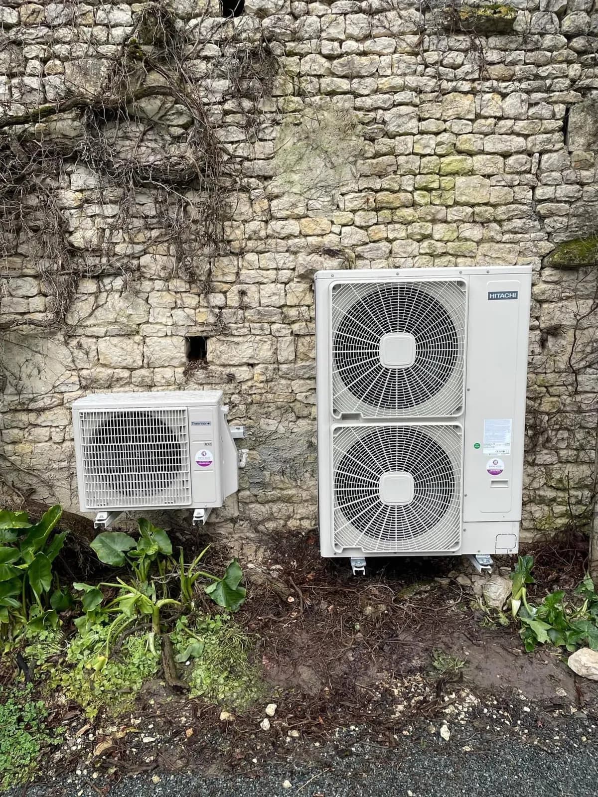 Installation de pompe à chaleur réalisée par ISONERGI dans la région de Rennes