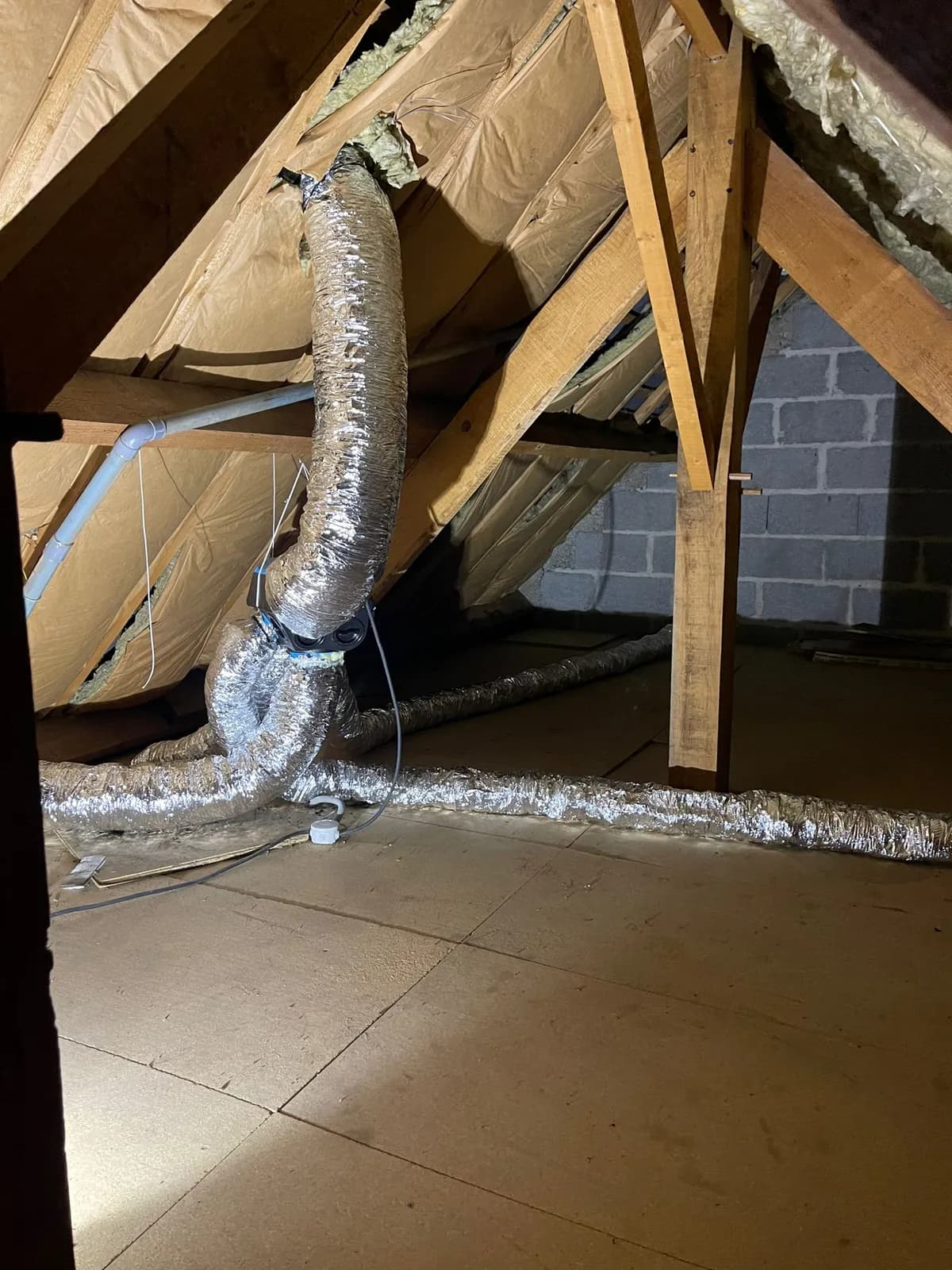 Installation de VMC et ventilation réalisée par ISONERGI en Ille-et-Vilaine