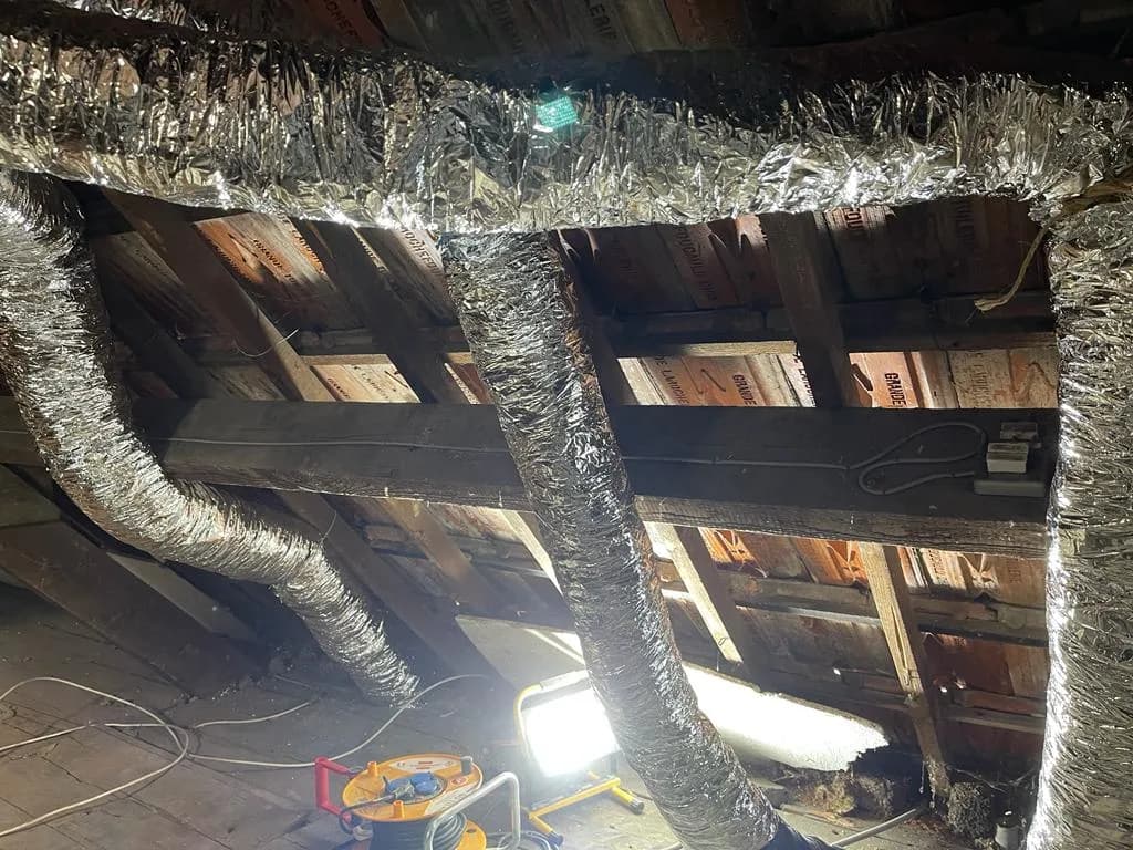 Installation de VMC et ventilation réalisée par ISONERGI en Ille-et-Vilaine