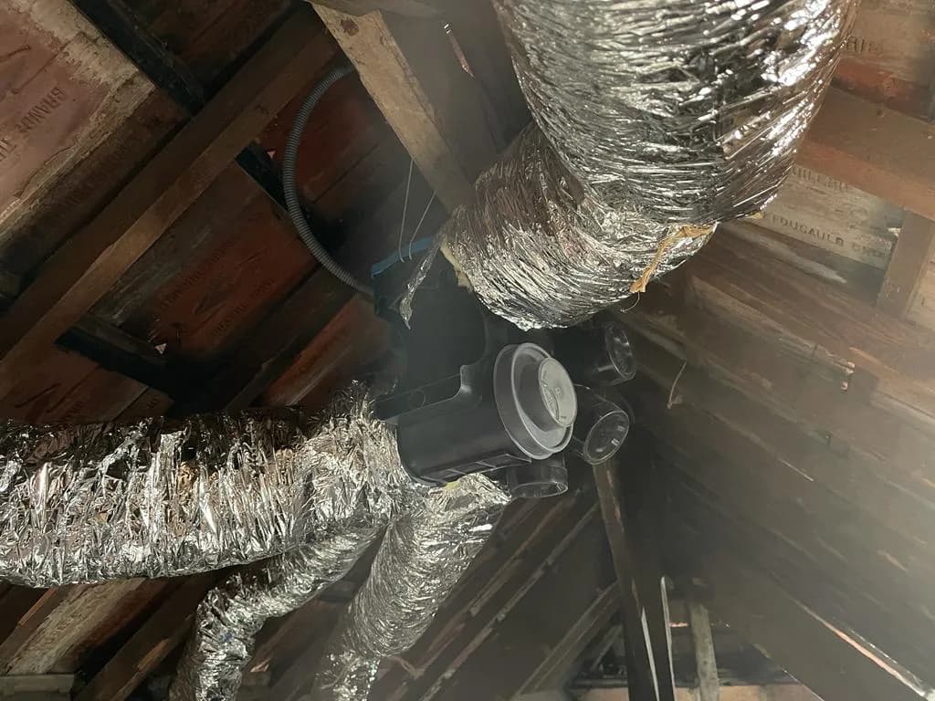 Installation de VMC et ventilation réalisée par ISONERGI en Ille-et-Vilaine